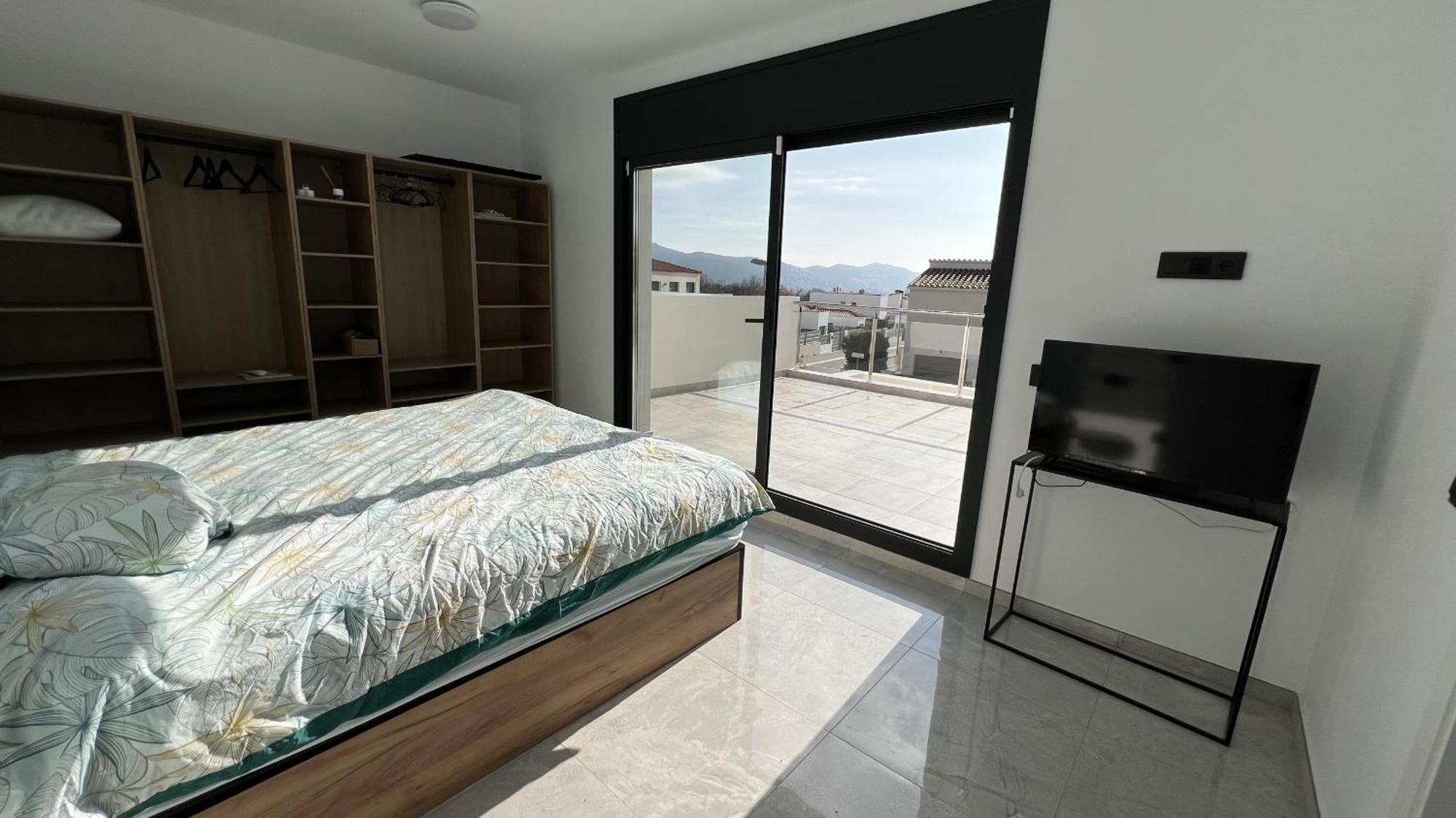 Casa Moderna Roses Con Piscina Y Jardin Mas Bosca, Roses Vila Palau Saverdera Exterior foto
