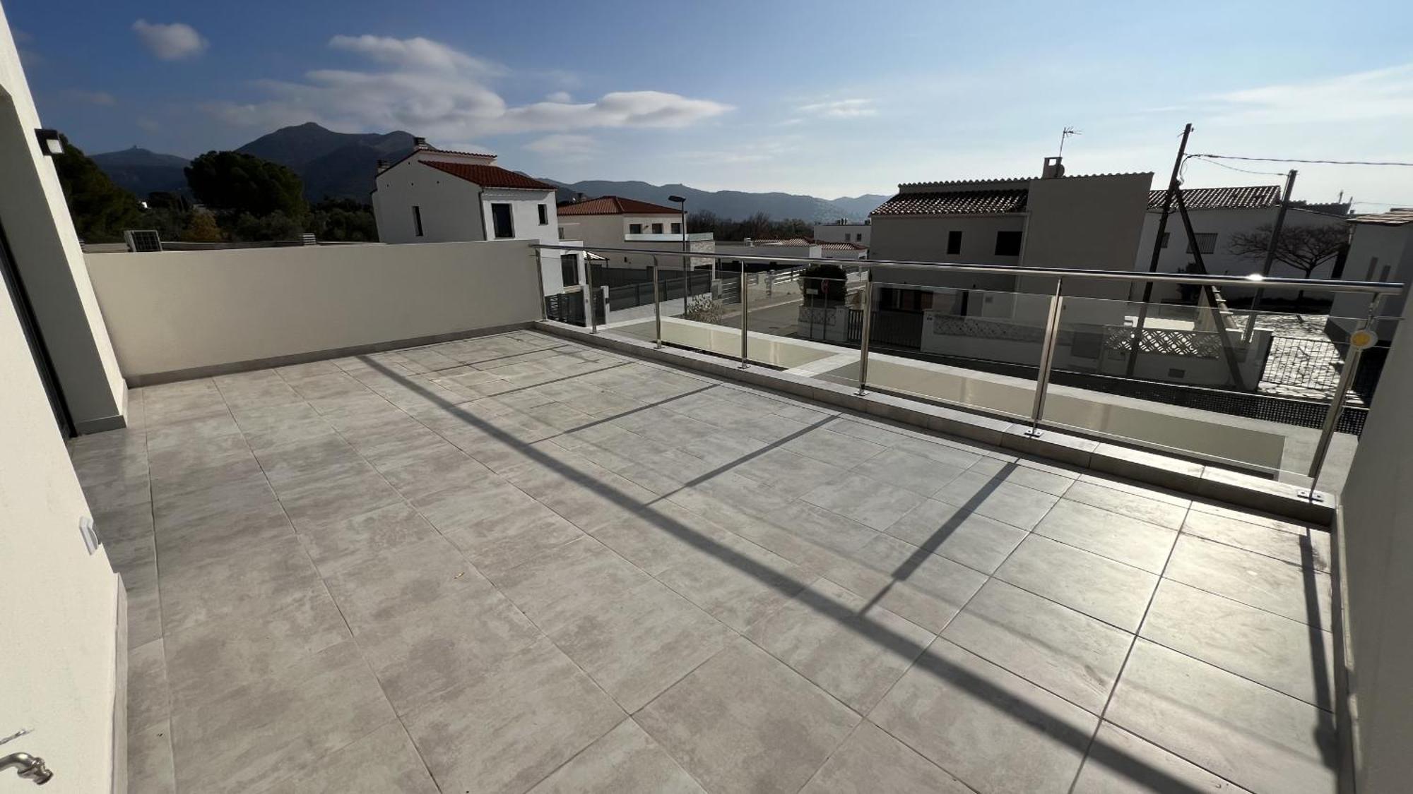 Casa Moderna Roses Con Piscina Y Jardin Mas Bosca, Roses Vila Palau Saverdera Exterior foto